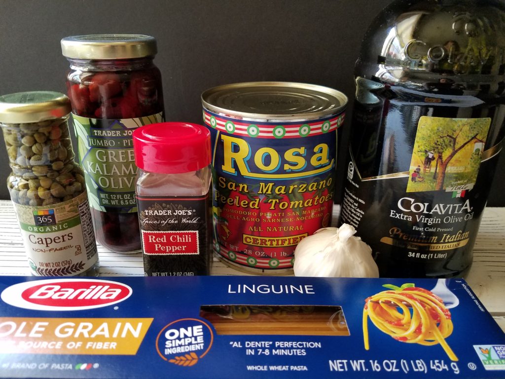 pasta ingredients